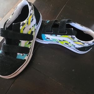 Boys vans sneakers size 2